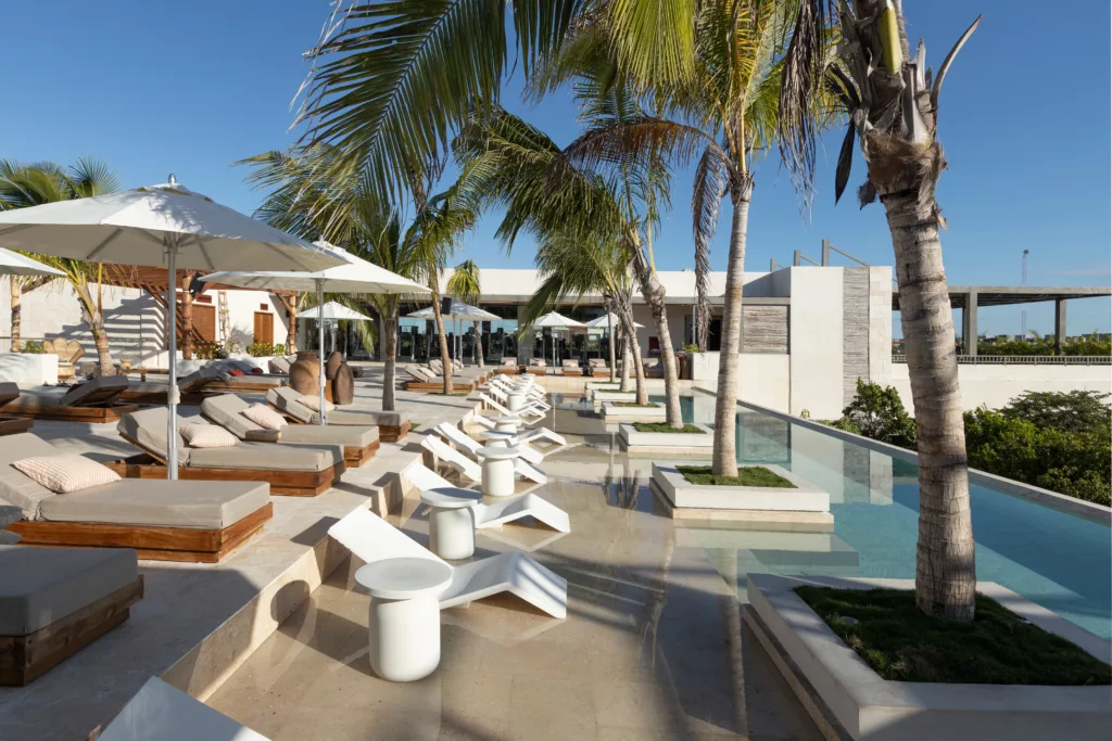 The Motto by Hilton Tulum is one of two international Hilton properties where the Elite F&B Credit is used instead of free breakfast