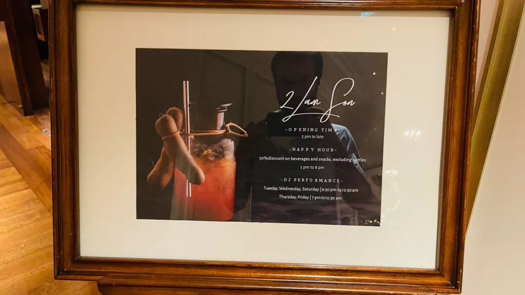 Review: A Quick Stay at the Park Hyatt Saigon, Ho Chi Minh City 54 Park Hyatt Saigon Happy Hour signage