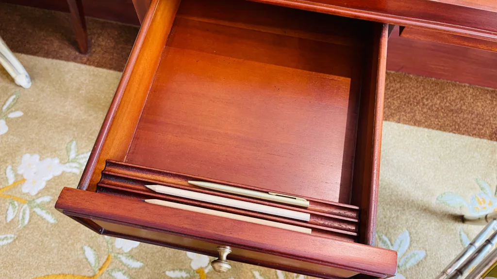 Review: A Quick Stay at the Park Hyatt Saigon, Ho Chi Minh City 21 Park Hyatt Saigon desk drawer