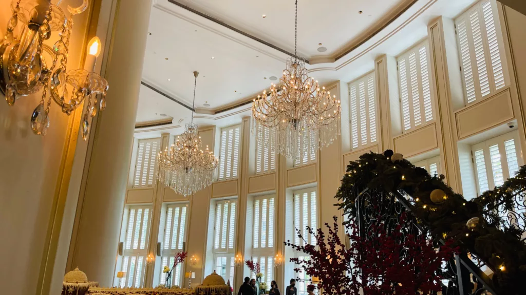 Review: A Quick Stay at the Park Hyatt Saigon, Ho Chi Minh City 3 Park Hyatt Saigon lobby chandeliers