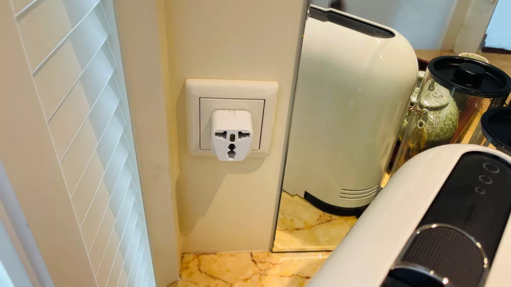 Review: A Quick Stay at the Park Hyatt Saigon, Ho Chi Minh City 28 Park Hyatt Saigon universal socket - Park Hyatt Saigon,free night award