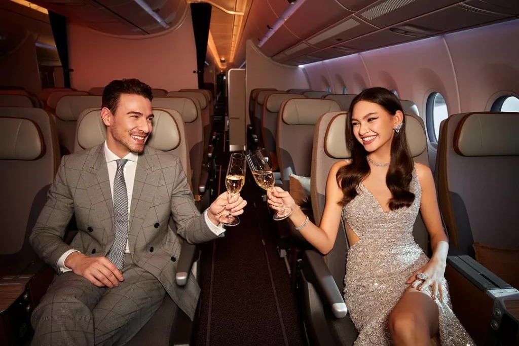 Starlux Airlines Unveils A350 Aircraft with #JXRunway Photoshoot 13 Starlux Airlines A350 Premium Economy Class