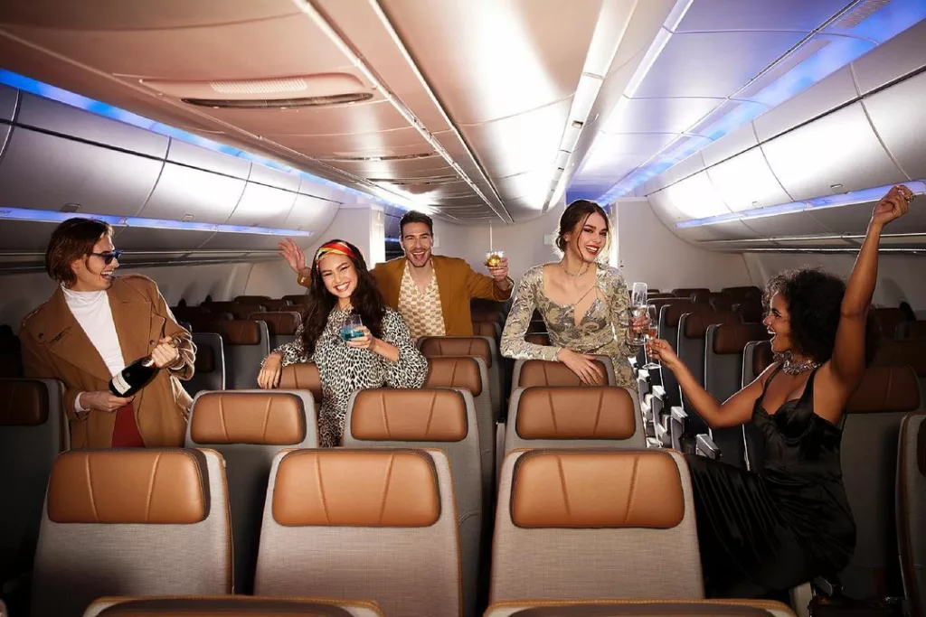 Starlux Airlines A350 Economy Class