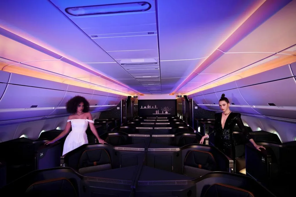 Starlux Airlines Unveils A350 Aircraft with #JXRunway Photoshoot 22 Starlux Airlines A350 Ambient Lighting