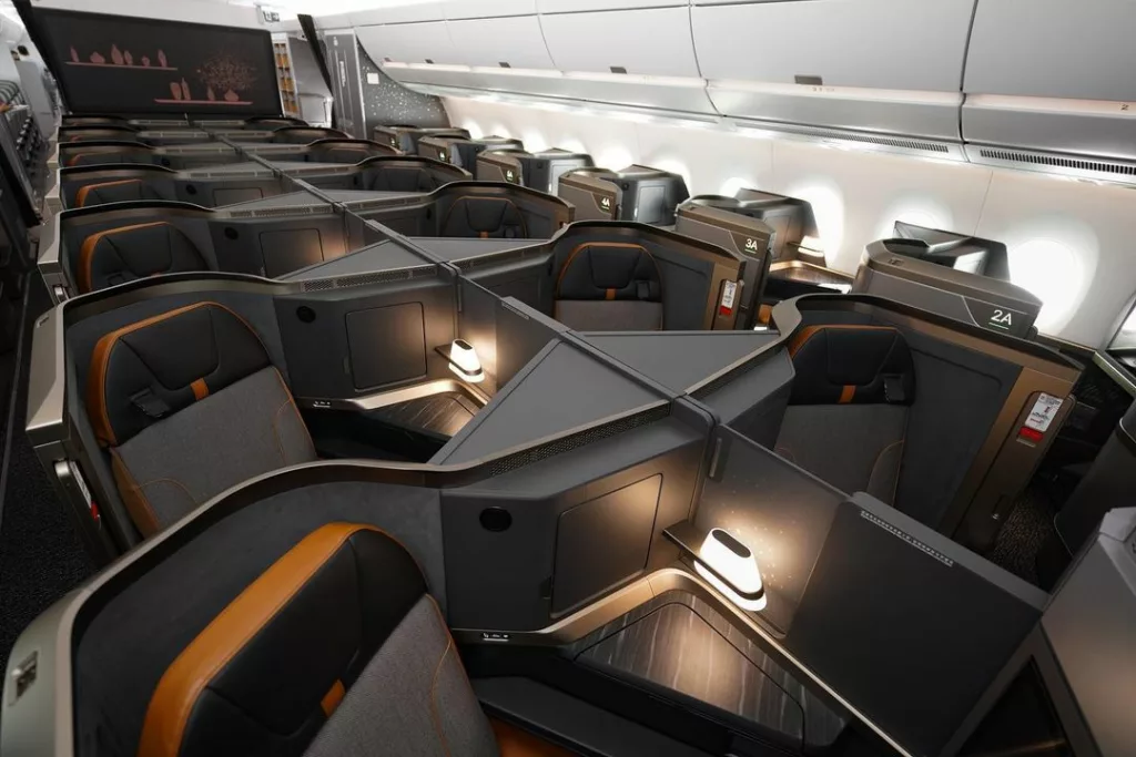 Starlux Airlines Unveils A350 Aircraft with #JXRunway Photoshoot 36 Starlux Airlines A350 Business Class