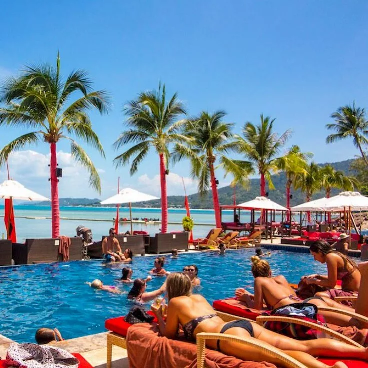 Beach Republic - one of the best beach clubs in Koh Samui