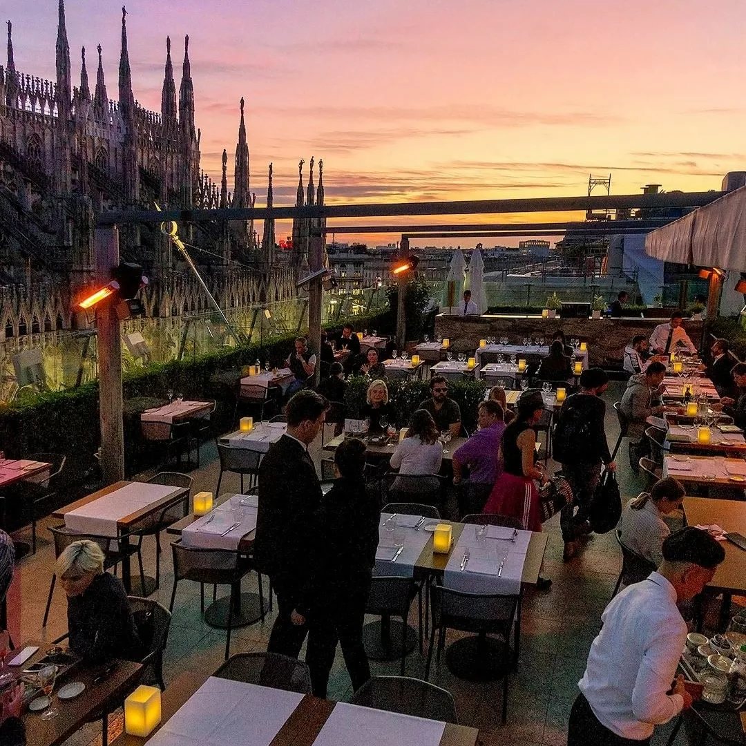 Best Rooftops in Milan: La Rinascente Terrace