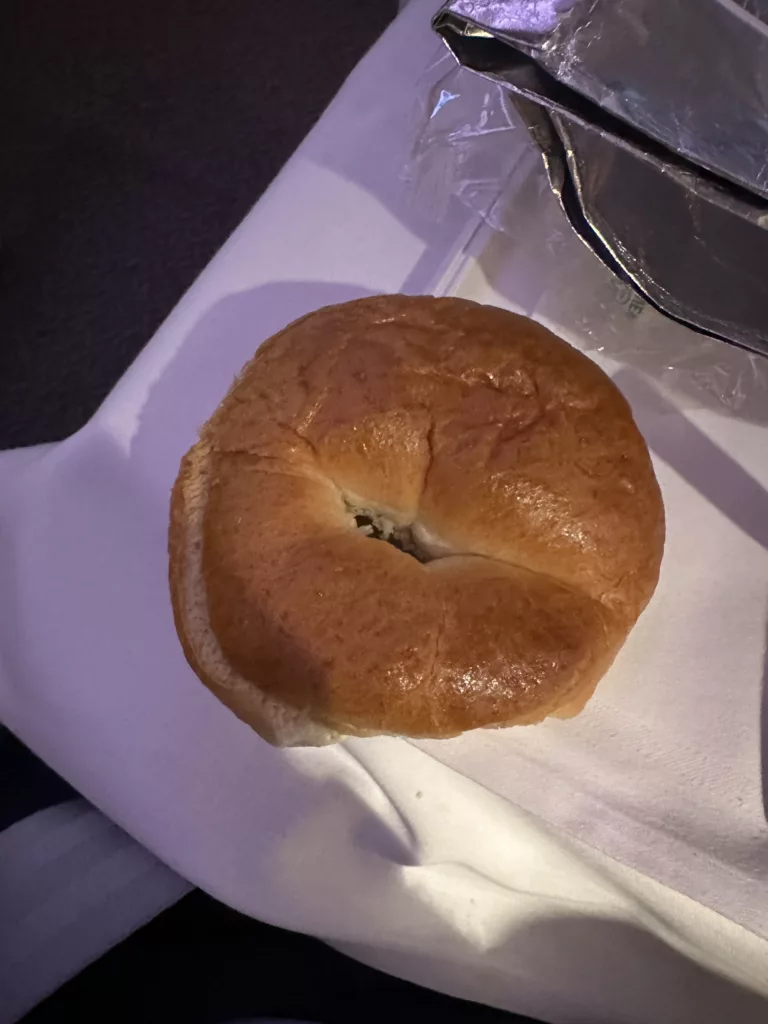 Emirates business class kosher breakfast