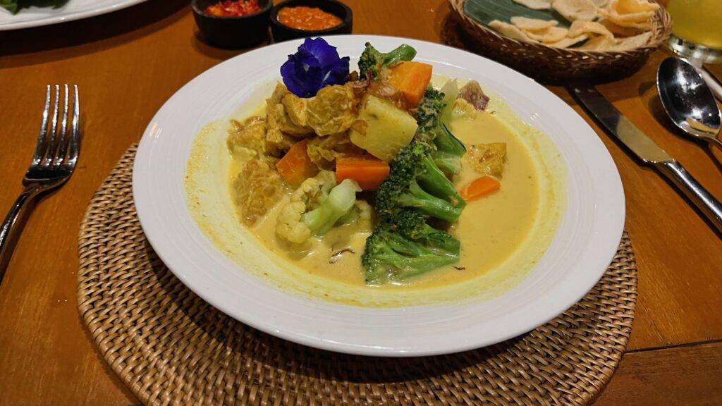 Sayur Mesanten - Plantation Alila Ubud