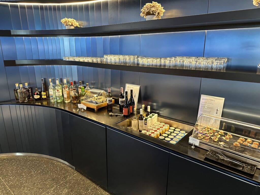 Aegean business lounge buffet