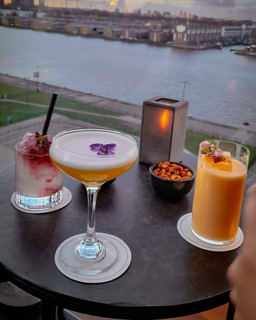 Malabar bar drinks - best rooftop bars in Amsterdam