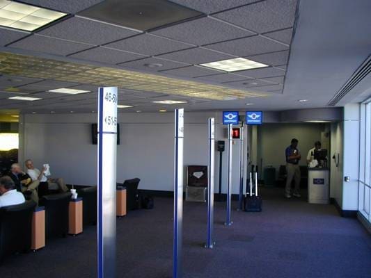 Southwest Boarding Columns - Southwest