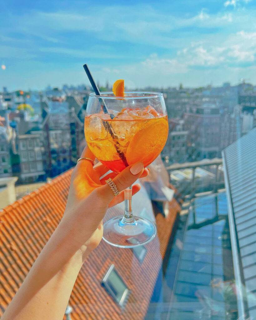 Spritz Amsterdam 2 - best rooftop bars in Amsterdam