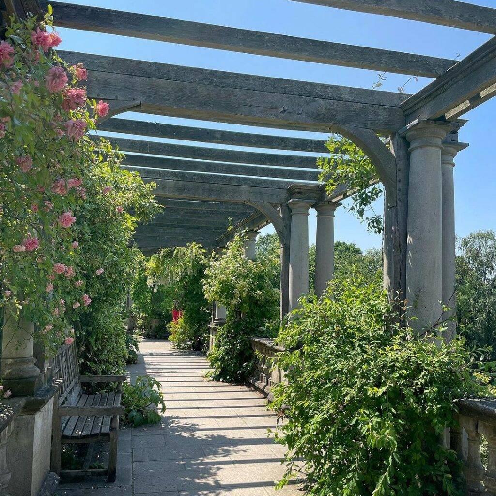 Hill Garden Pergola in Hampstead Heath 2 - best photo spots in London