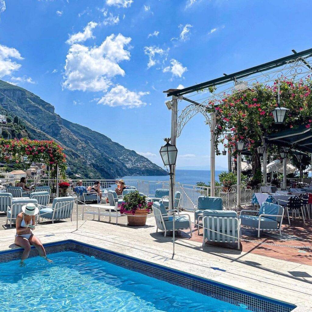 Best hotel pools on the Amalfi Coast - Hotel Poseidon