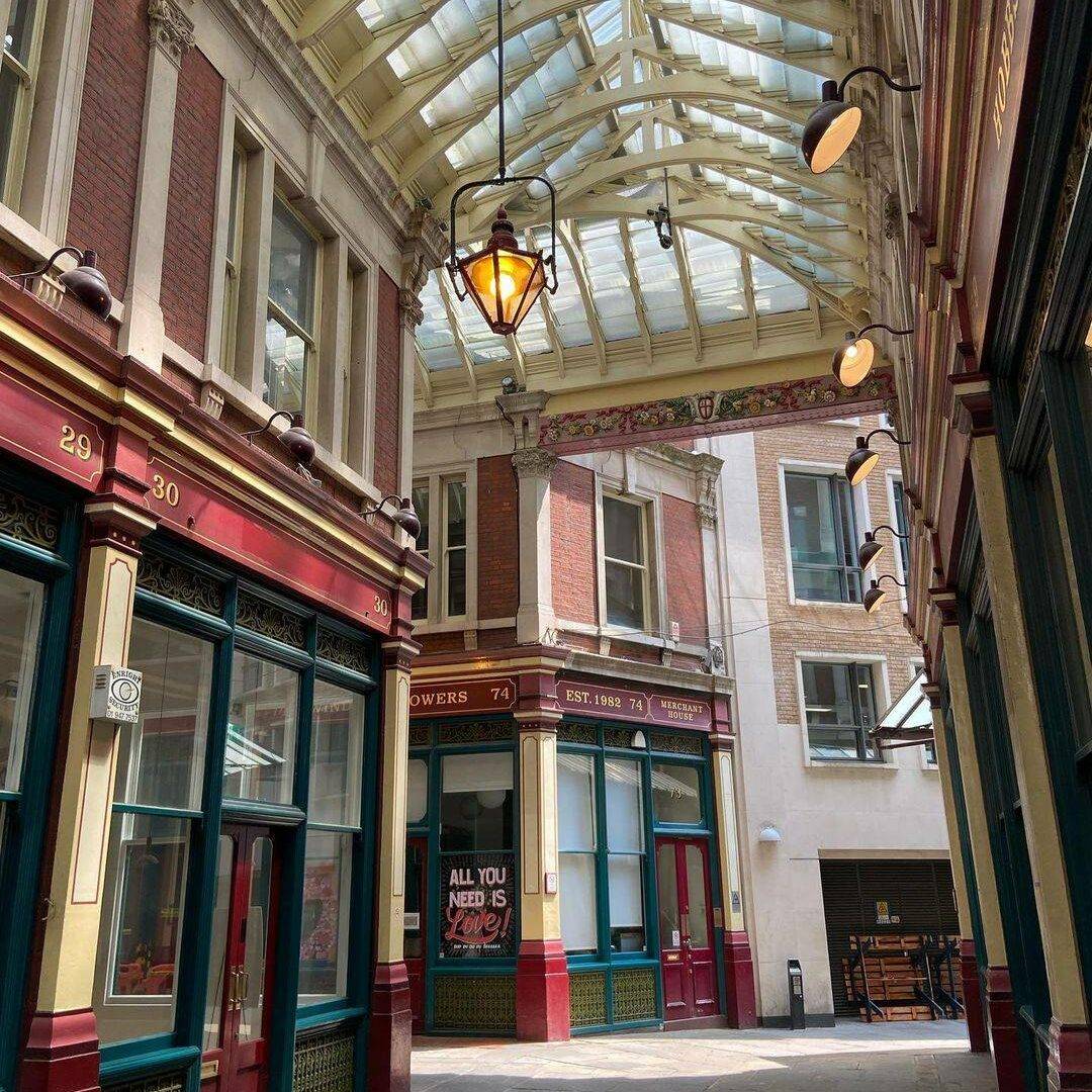 Leadenhall Market Photo edited - best photo spots in London