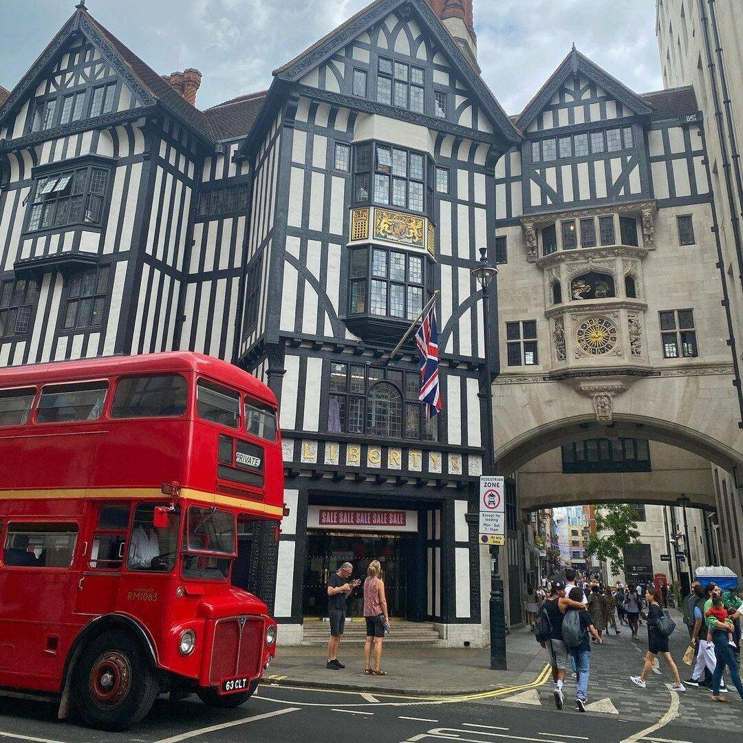 Liberty London edited - best photo spots in London