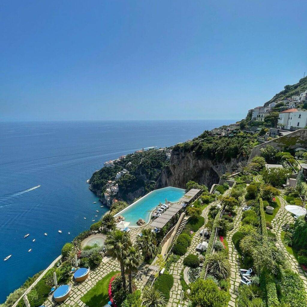 Best hotel pools on the Amalfi Coast - Monastero Santa Rosa