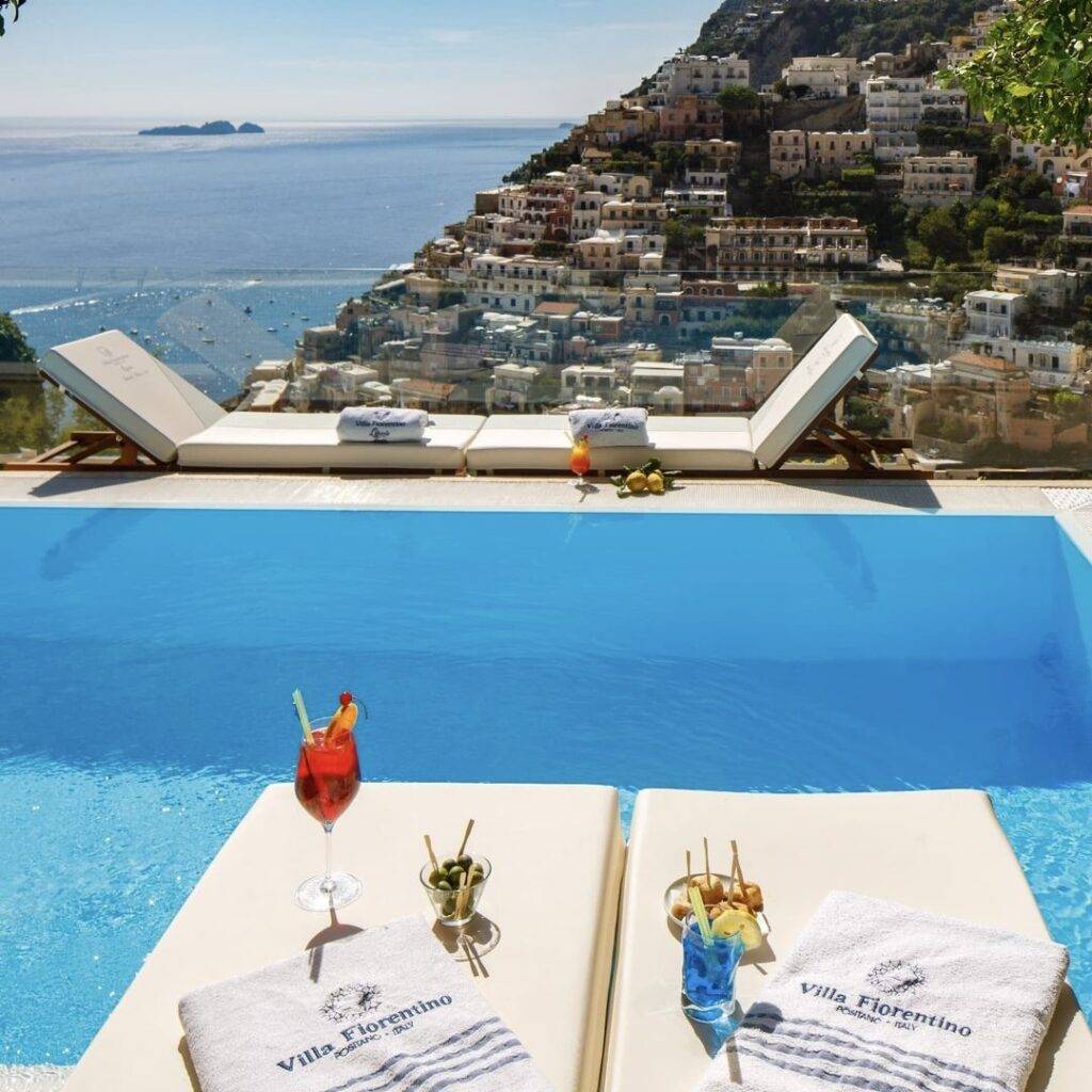 Best hotel pools on the Amalfi Coast - Villa Fiorentino Positano