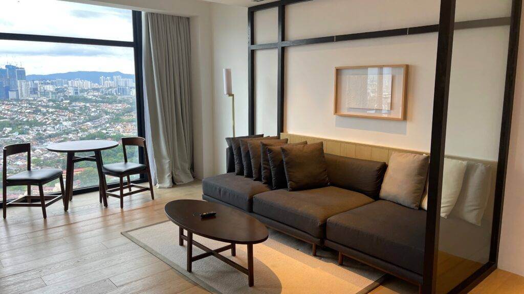 Alila Bangsar Kuala Lumpur suite - World of Hyatt Milestone Rewards