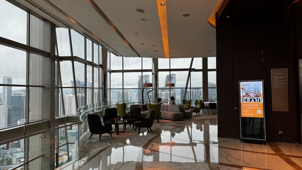 Grand Hyatt Kuala Lumpur sky lobby entrance 1 - Grand Hyatt Kuala Lumpur